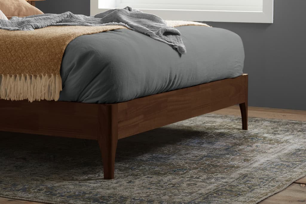 5ft Halfden Fabric Bedframe - Grey - Image 7