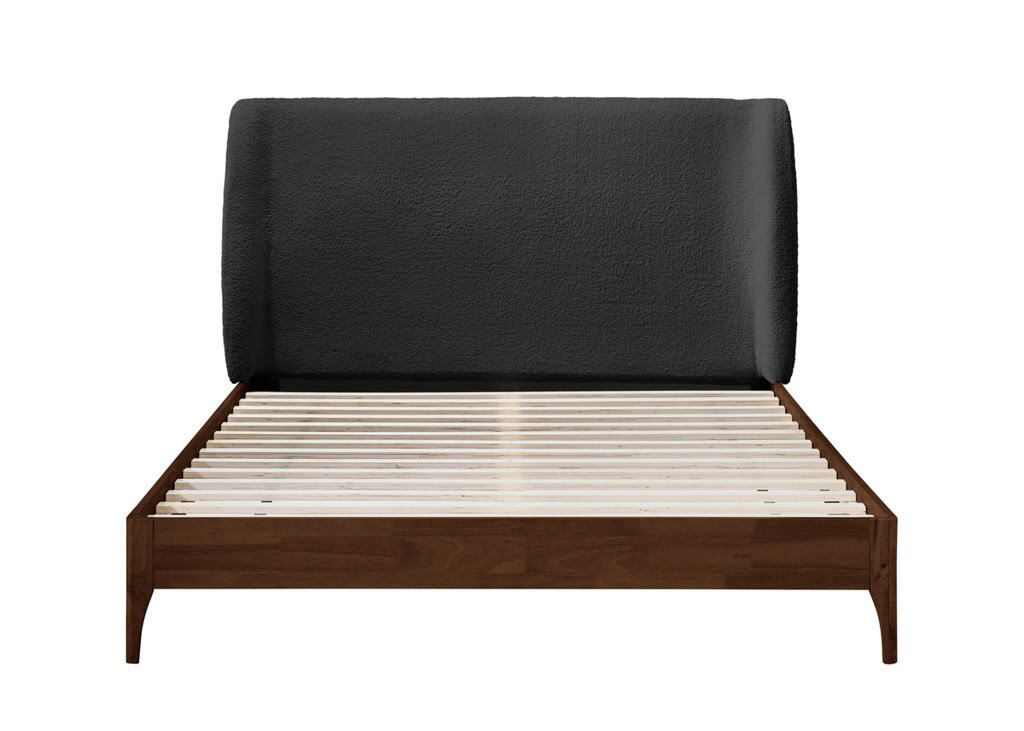 5ft Halfden Fabric Bedframe - Grey - Image 11