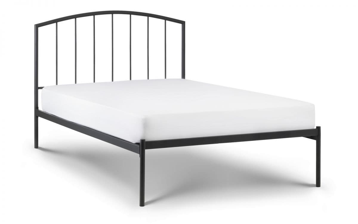 Obsidian 3ft Bedframe - Satin Grey - Image 2
