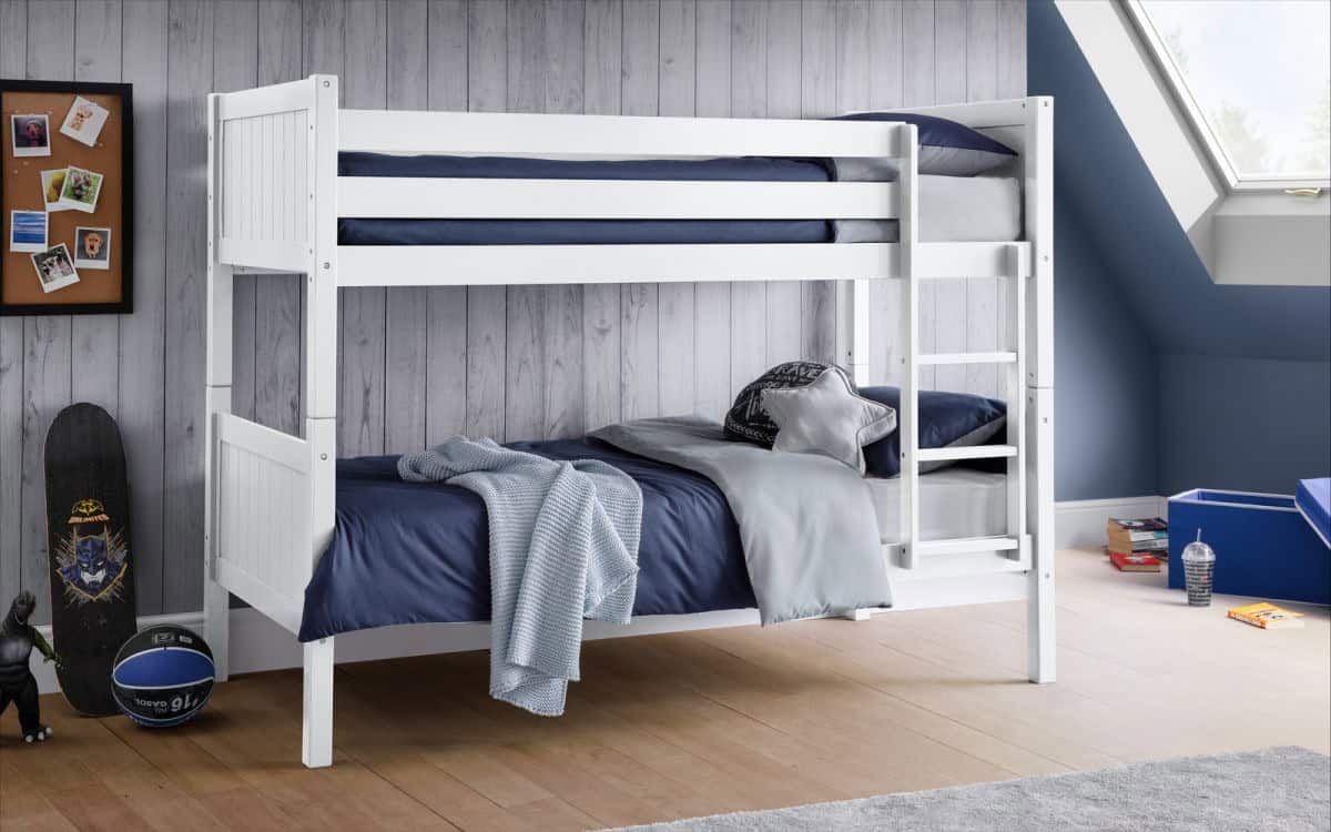 Thorne Bunk Bed - White | Buy Online | Beds.ie