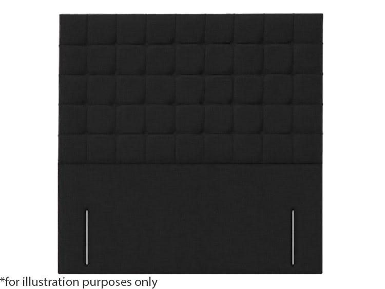 Apollo 2ft6 Prague Headboard - Azzure Black | Buy Online | Beds.ie