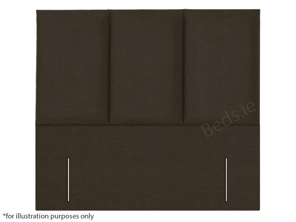 Apollo 6ft Monaco Headboard - Azzure Brown | Buy Online | Beds.ie