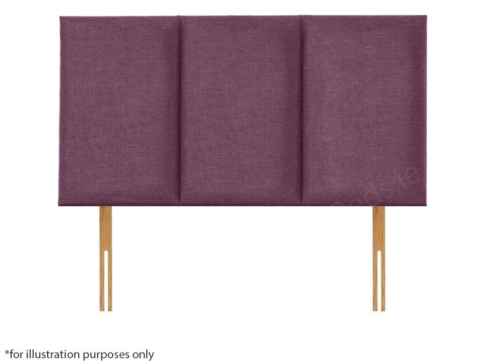 Apollo 3ft Southport Headboard - Azzure Purple | Buy Online | Beds.ie