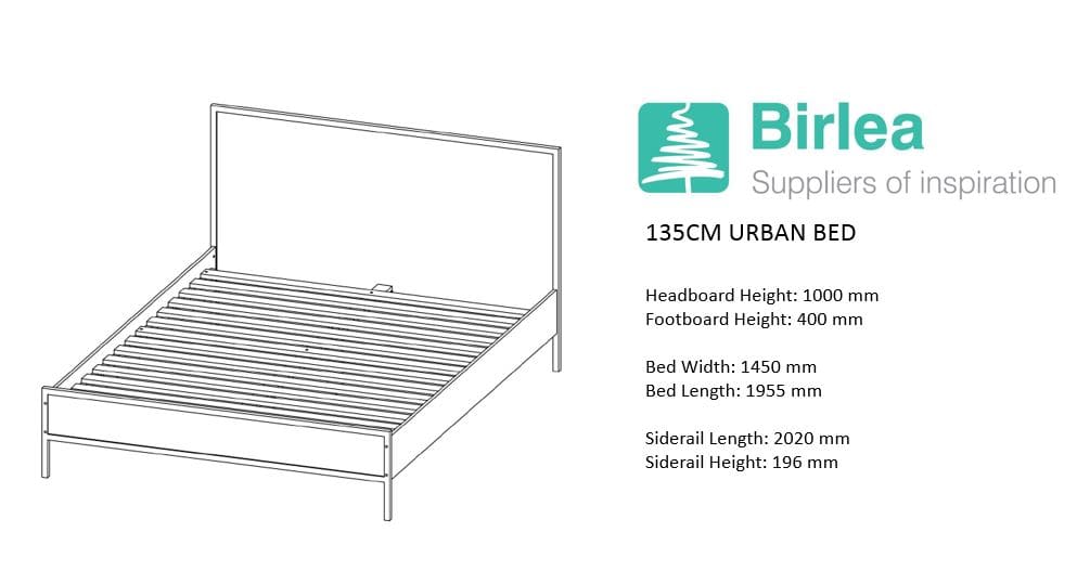 4ft Urban Rustic Bed - Image 6