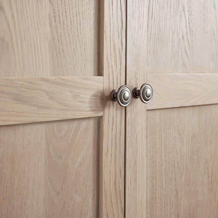 Pissarro Combination Wardrobe - Limed Oak - Image 5