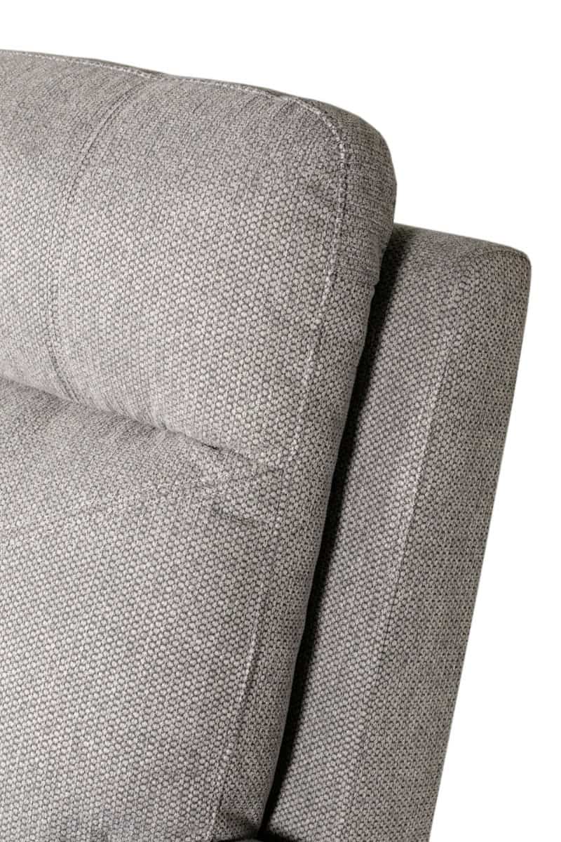 Bowie 2 Seater Fixed - Grey - Image 7