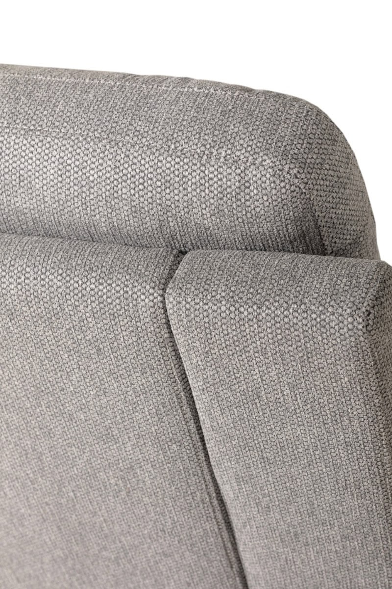 Bowie 2 Seater Fixed - Grey - Image 9