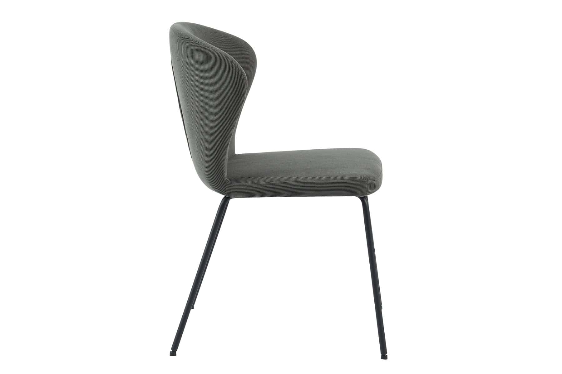 Shea Dining Chair - Dark Grey (Pair) - Image 3