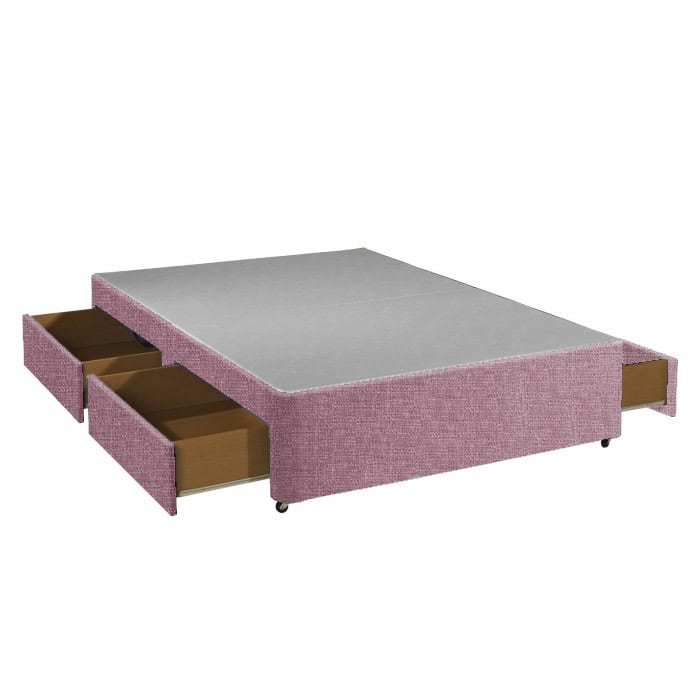 Apollo 4ft Azzure Lavender 4 Drawer Divan Base | Buy Online | Beds.ie