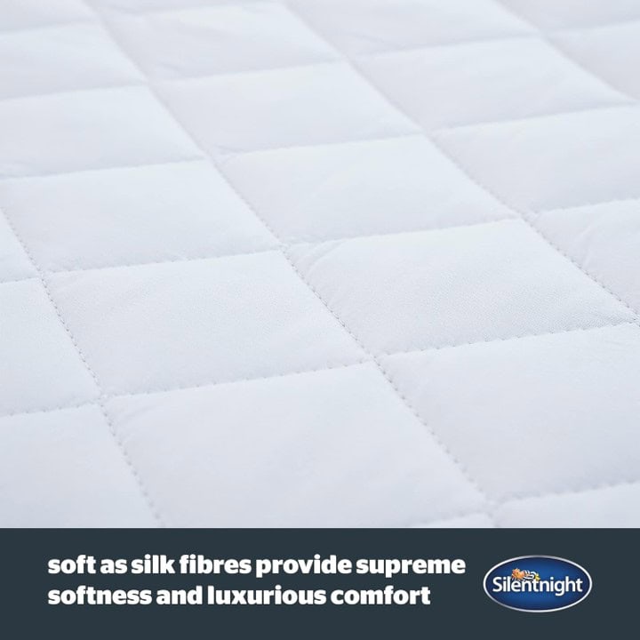 Silentnight Soft as Silk Mattress Protector - 4ft6 Double - Image 3