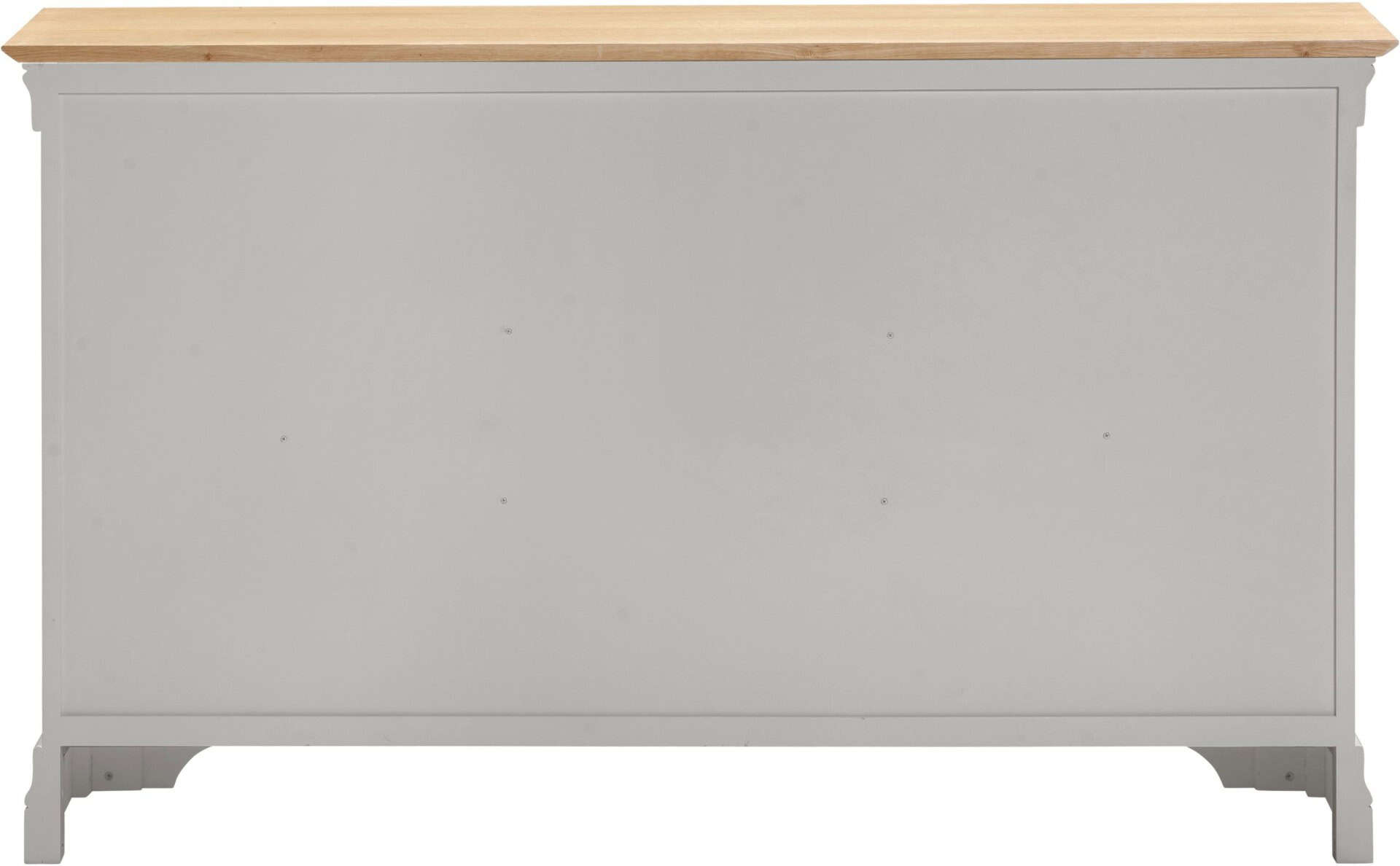 Bordeaux 2 Door 3 Drawer Sideboard - Pebble Grey - Image 6