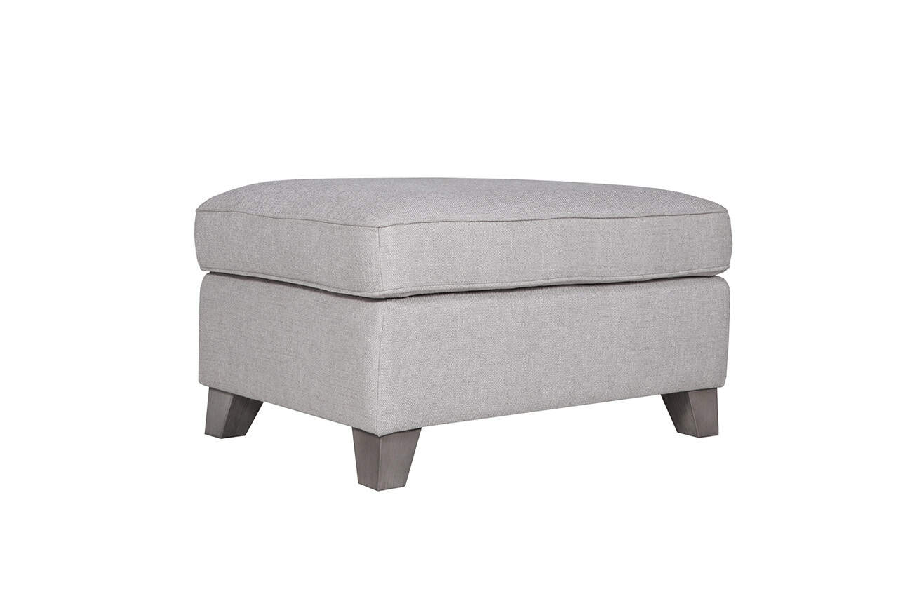 Cantrell Ottoman - Light Grey | Buy Online | Beds.ie