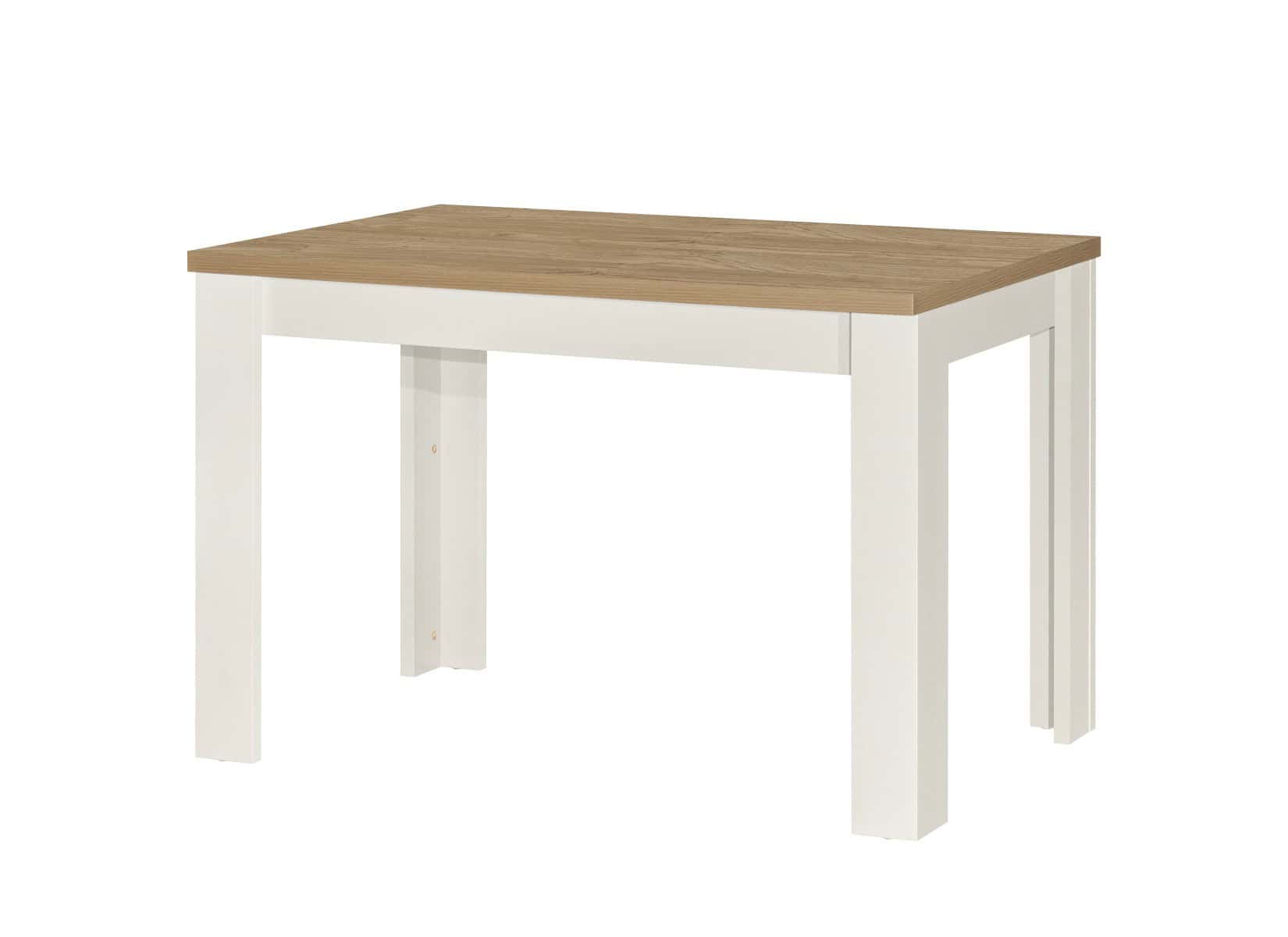Highgate Dining Table & Bench Set - Cream & Oak - Image 9