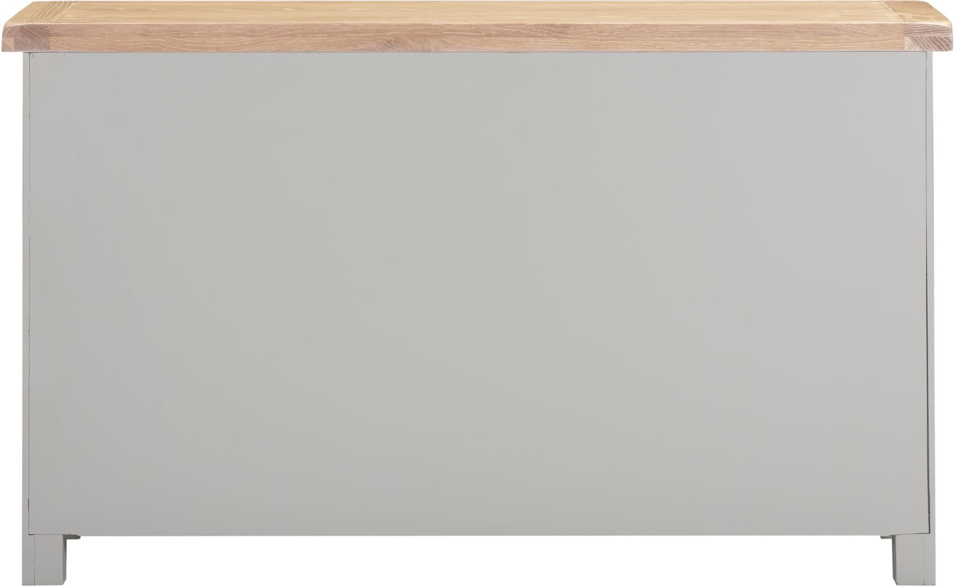 Windsor 3 Door 3 Drawer Sideboard - Pebble Grey - Image 6