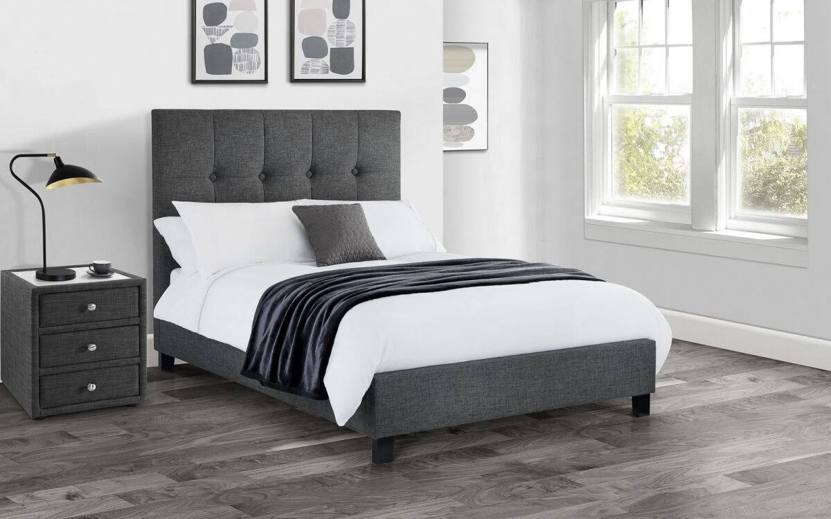 Vomero 5ft Bedframe - Slate Grey | Buy Online | Beds.ie