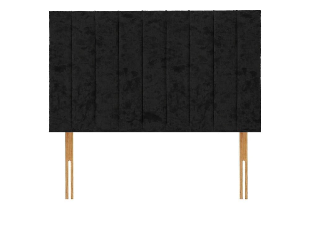 Apollo 2ft6 Dartford Headboard - Glitz Black | Buy Online | Beds.ie