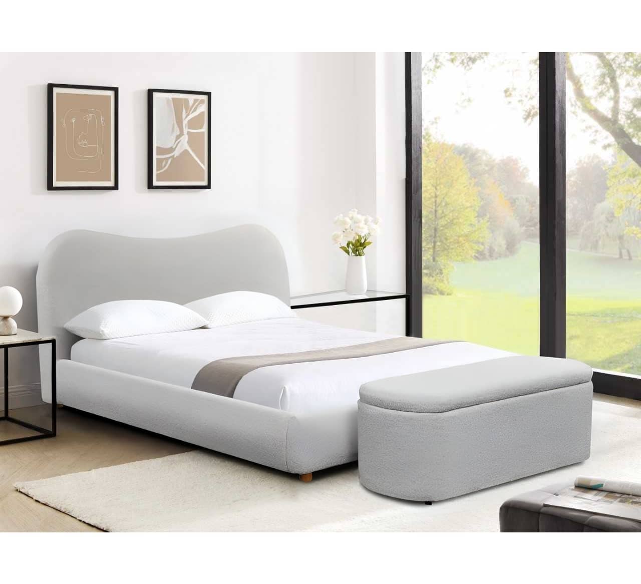 Donegal 5ft Bedframe - Grey | Buy Online | Beds.ie