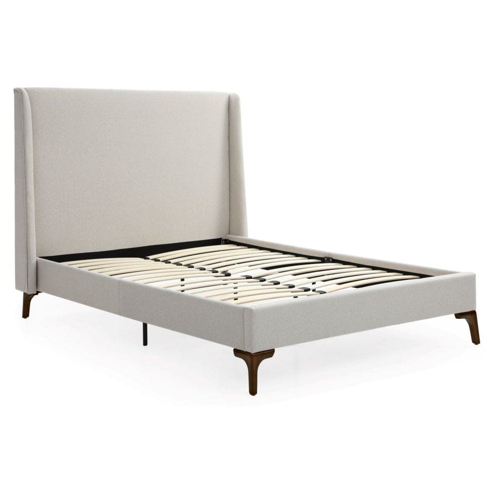 Denver 4ft6 Bedframe - Stone Textured Weave - Image 2