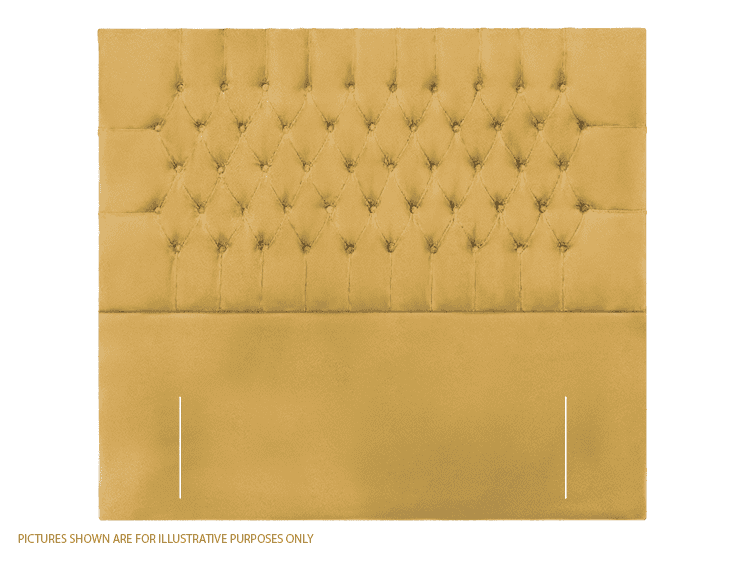 Apollo 5ft New York Headboard - Velvet Beige | Buy Online | Beds.ie