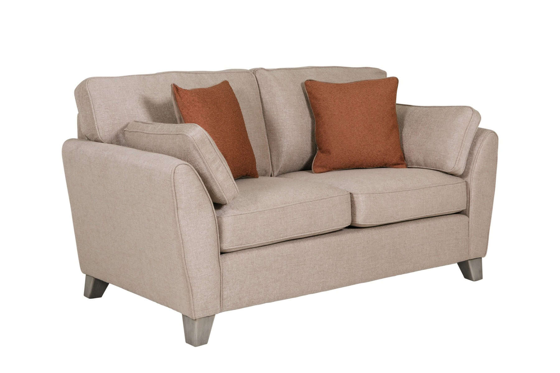Cantrell 2 Seater Sofa - Biscuit | Buy Online | Beds.ie