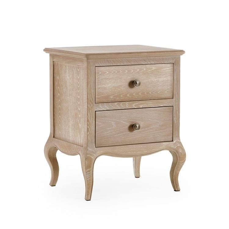Pissarro Bedside - Limed Oak - Image 2
