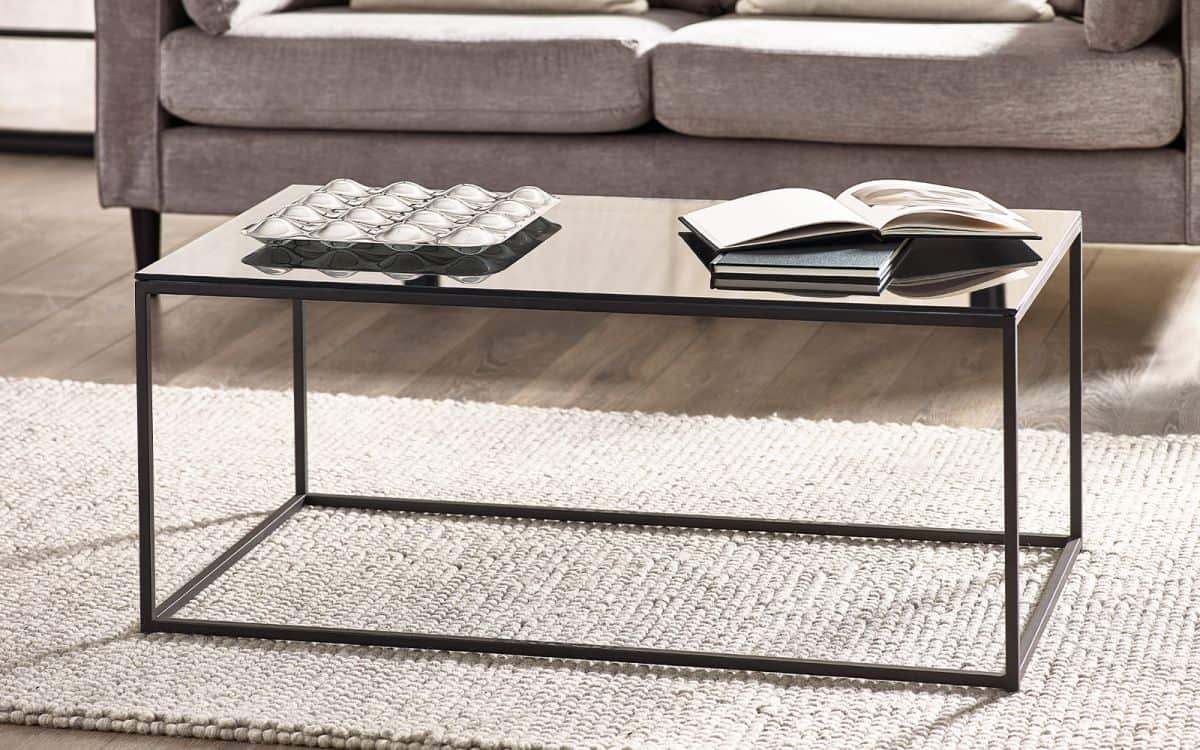 Ohio Coffee Table - Smoked Glass | Buy Online | Beds.ie