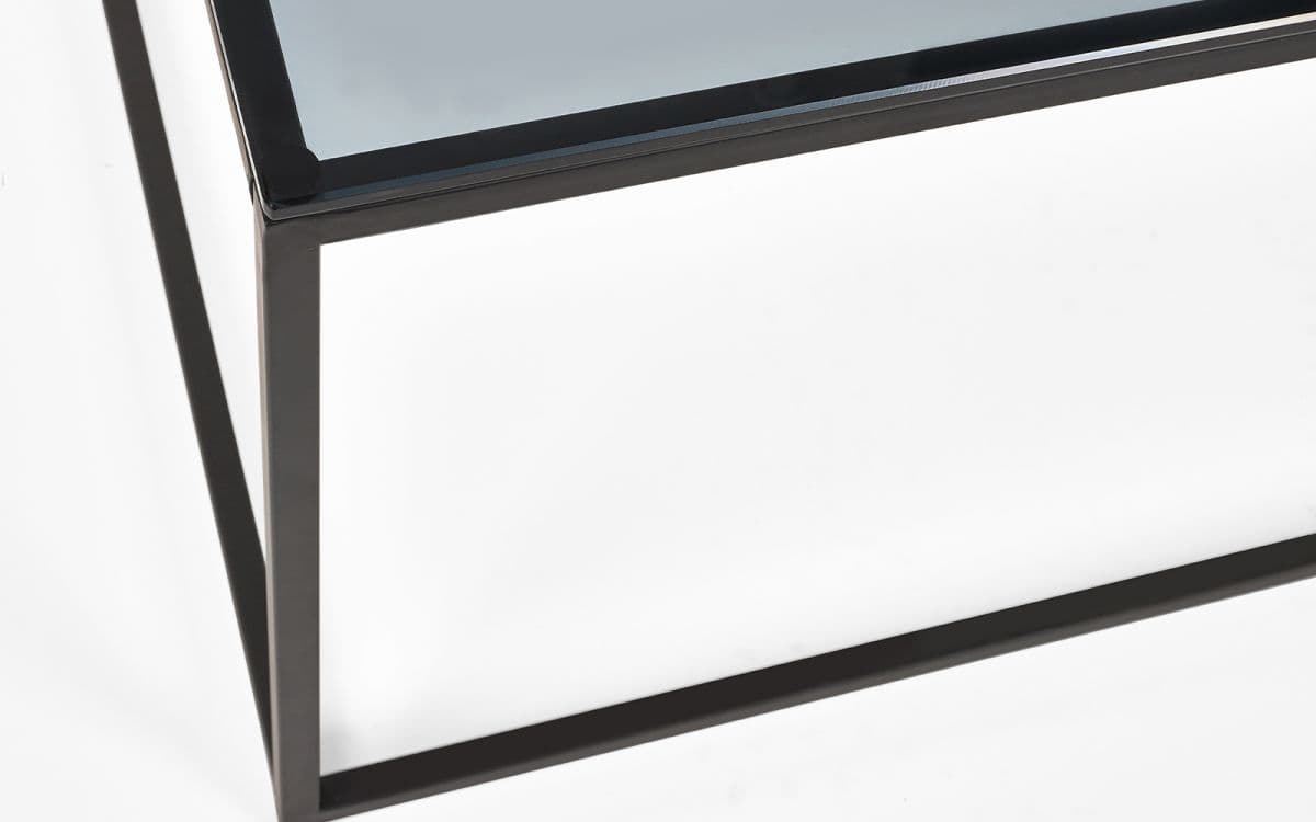 Ohio Coffee Table - Smoked Glass - Image 4