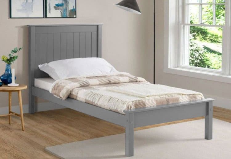 Limelight Taurus Low End 3ft Bedframe - Grey | Buy Online | Beds.ie