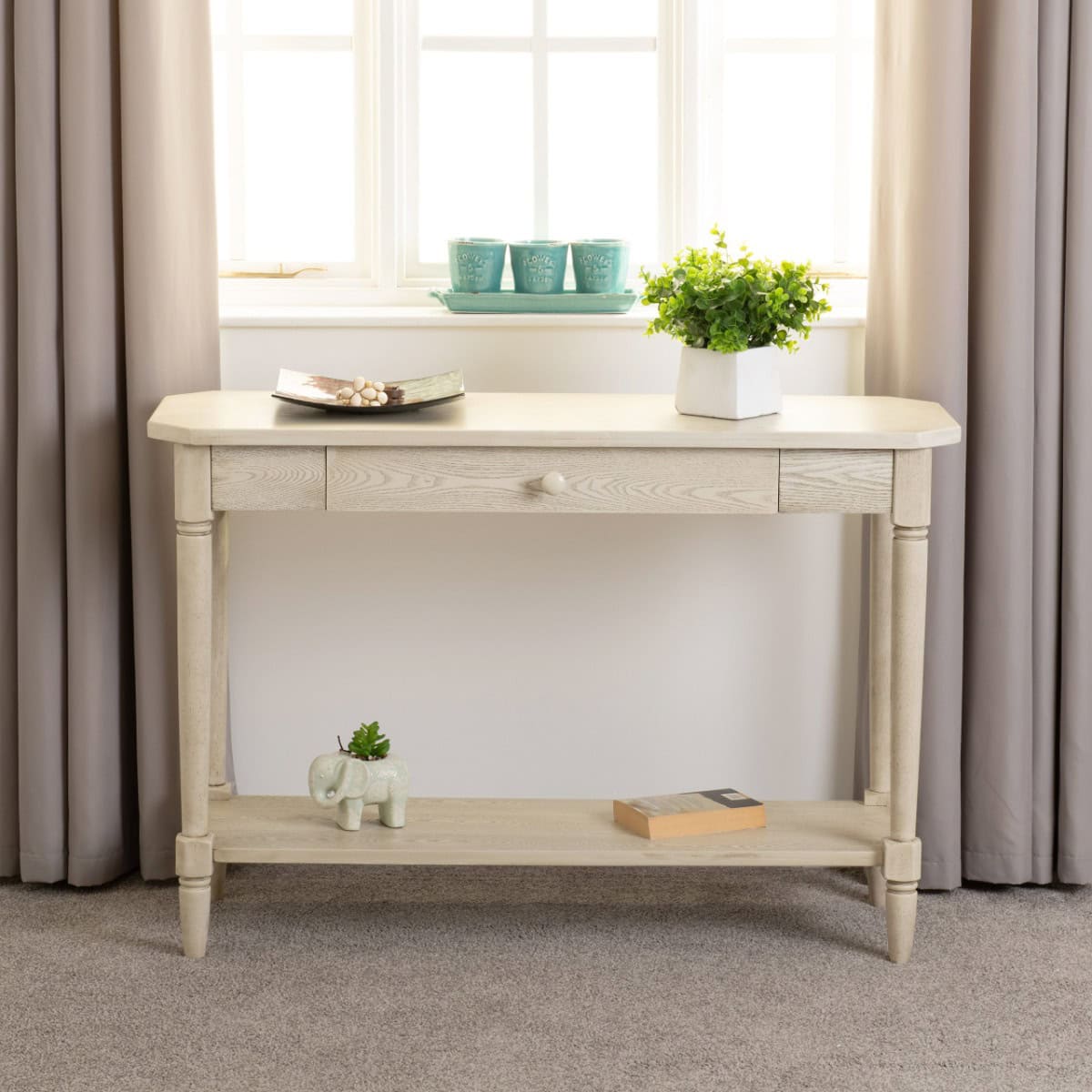 Chantilly Console Table - Antique Cream - Image 4