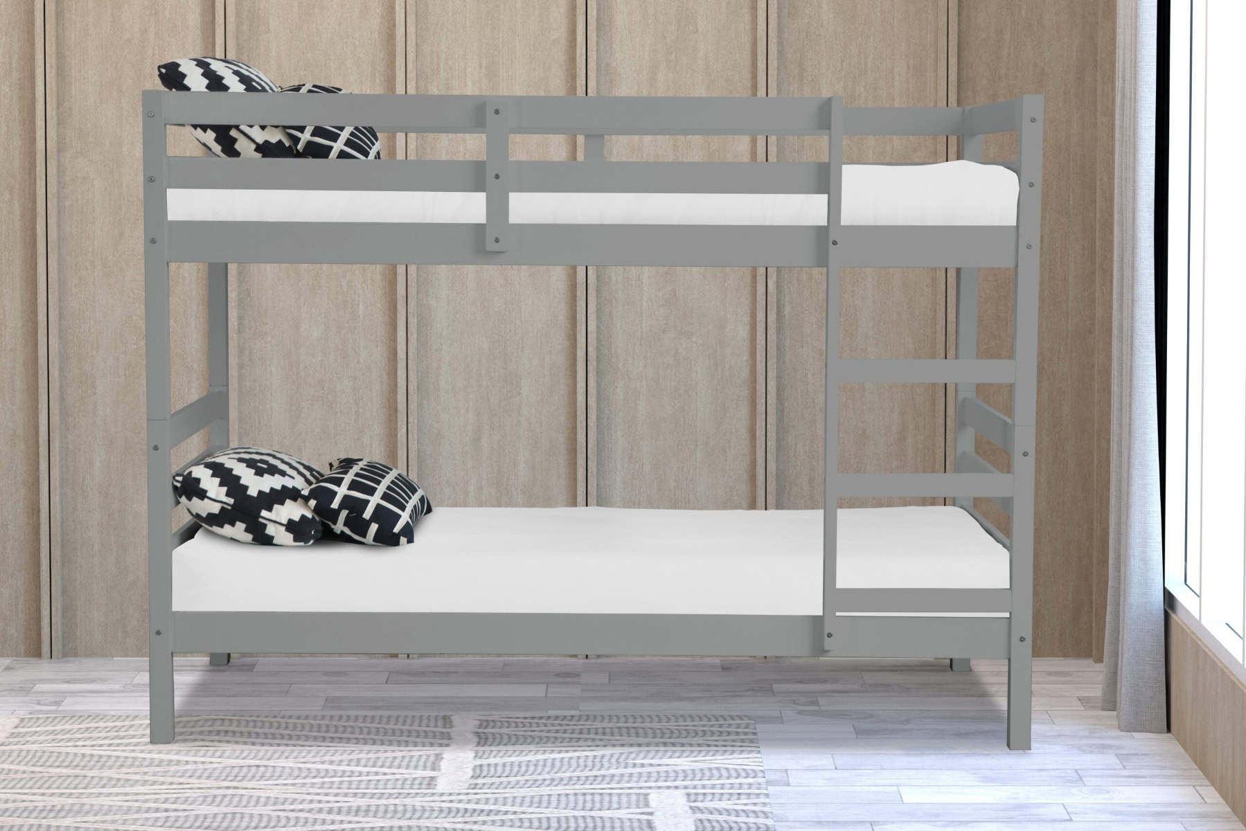 Flintshire Bailey Bunk Bed - Grey | Buy Online | Beds.ie