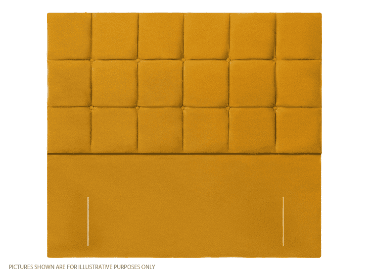Apollo 2ft6 Venice Headboard - Velvet Gold | Buy Online | Beds.ie