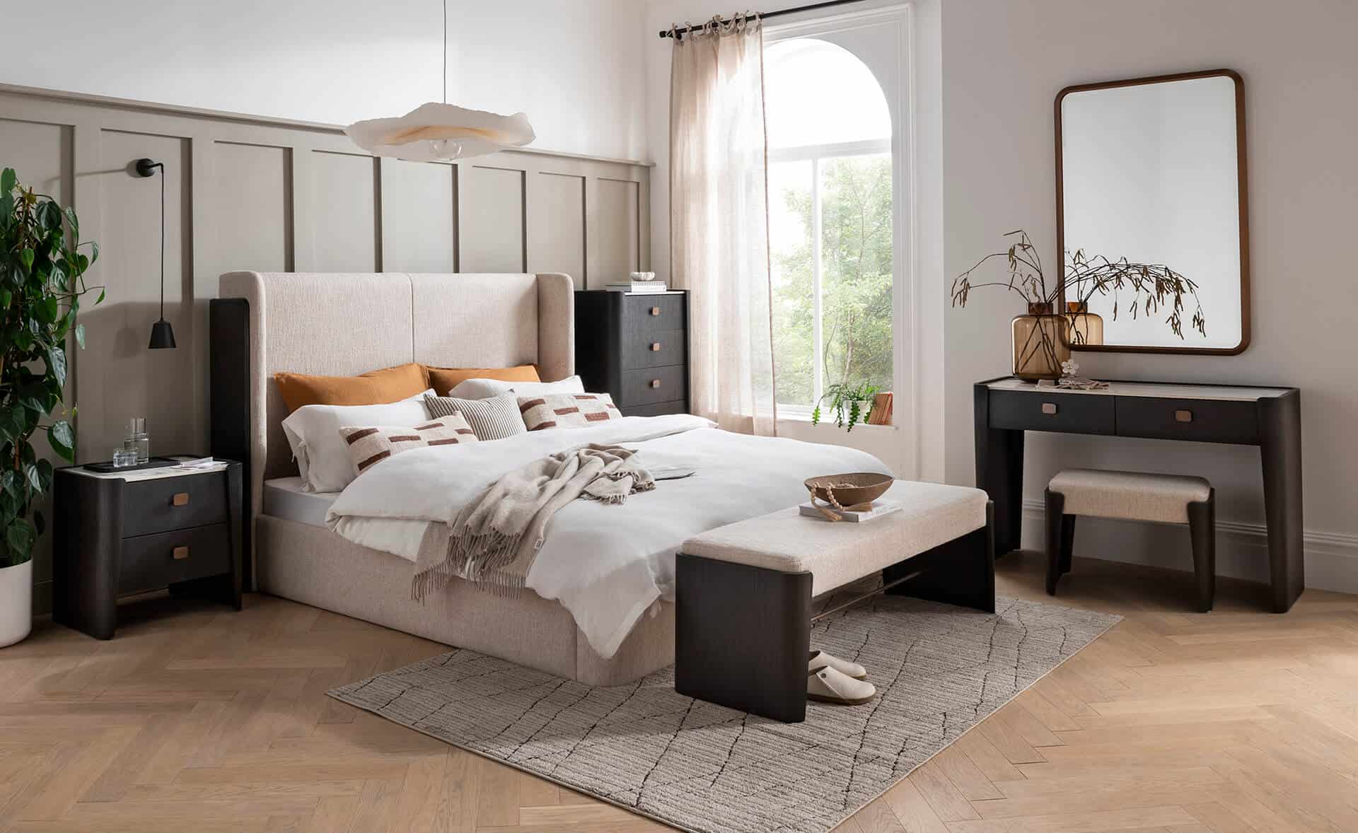Rhodes 5ft Bedframe - Ebony - Image 9
