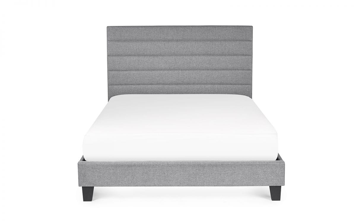 Mercado 5ft Bedframe - Grey Linen - Image 5
