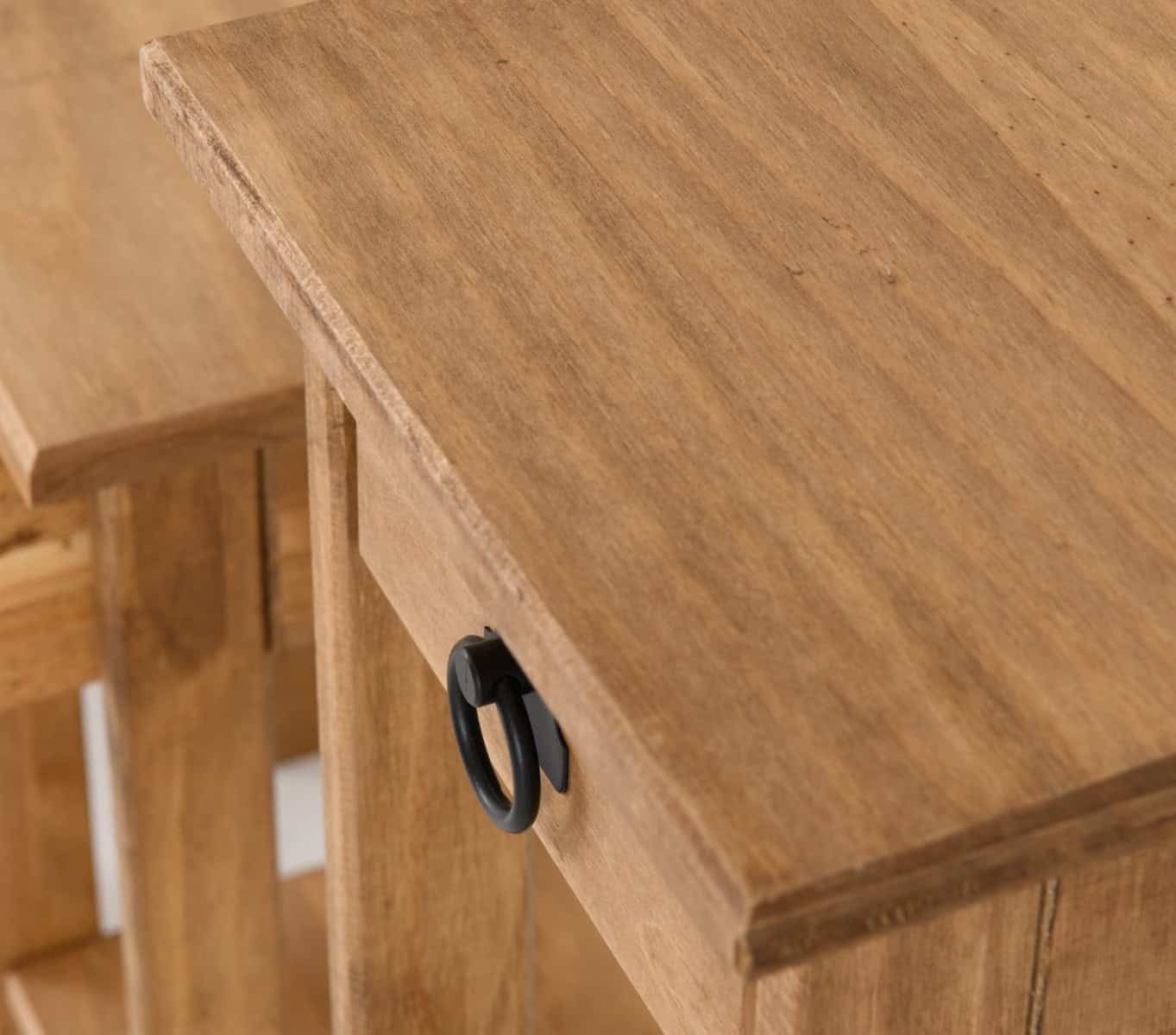 Corona Plant Stands (Set of 3) - Waxed Pine - Image 6
