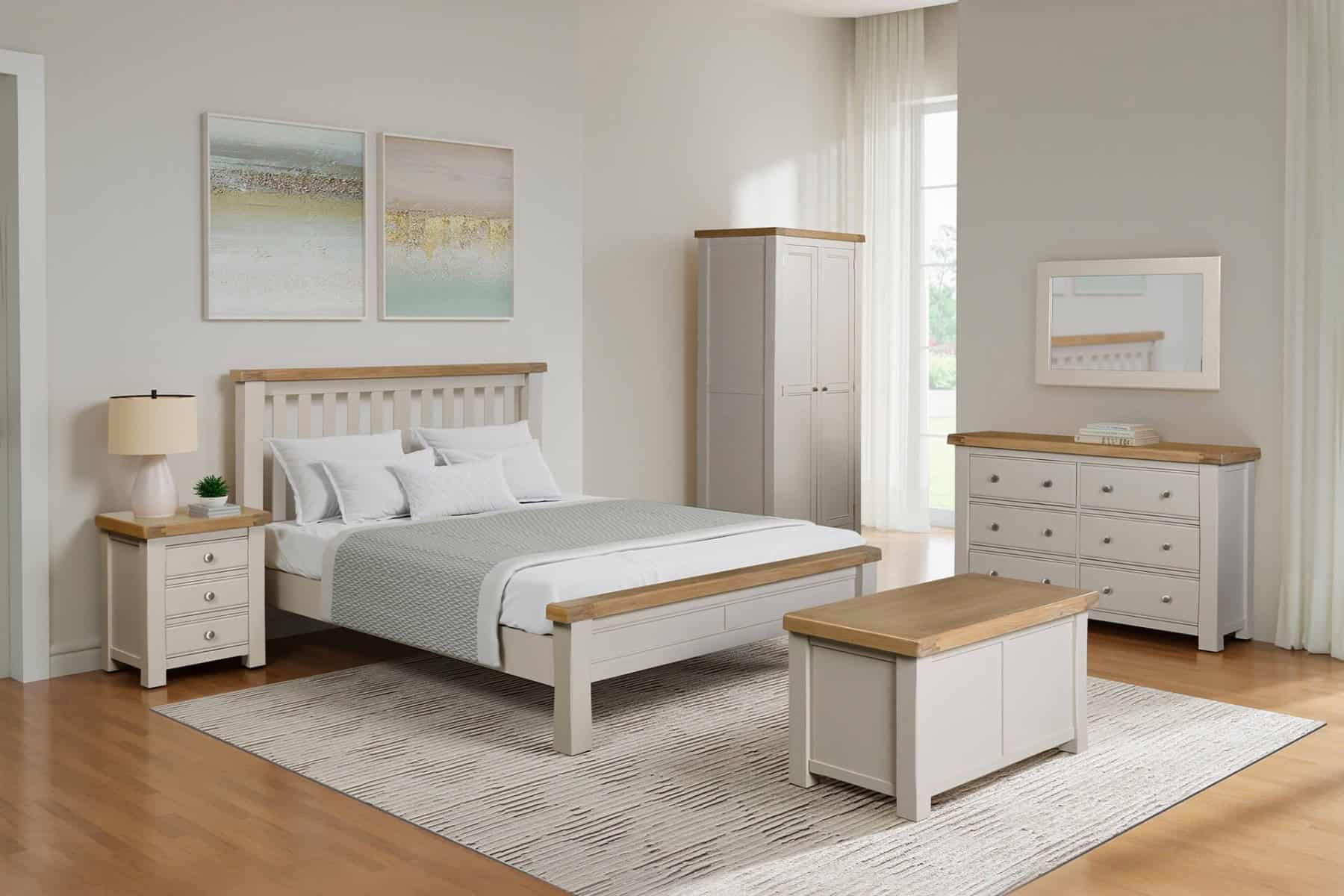 Doune 6ft Low Footboard Bedframe - Taupe - Image 5