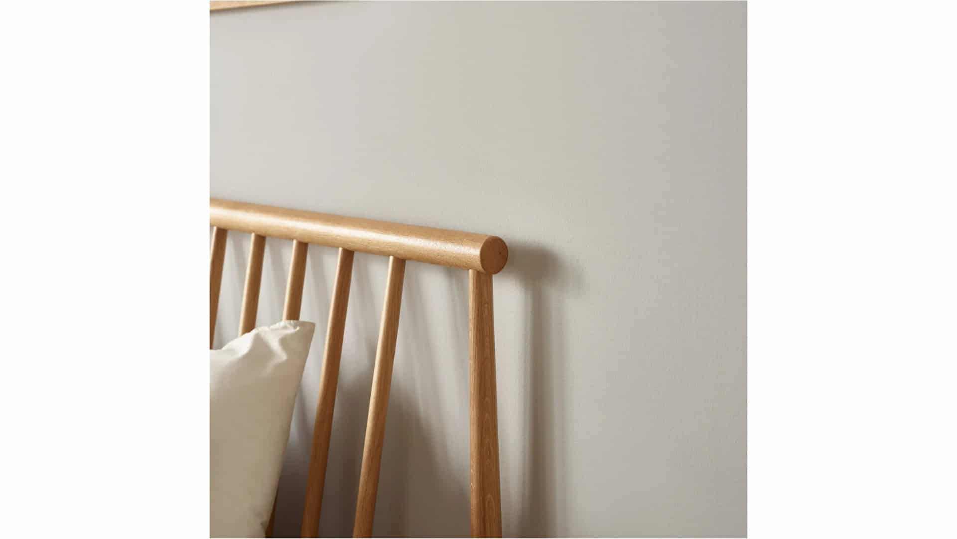 Bellarose 4ft6 Bedframe - Oak - Image 3