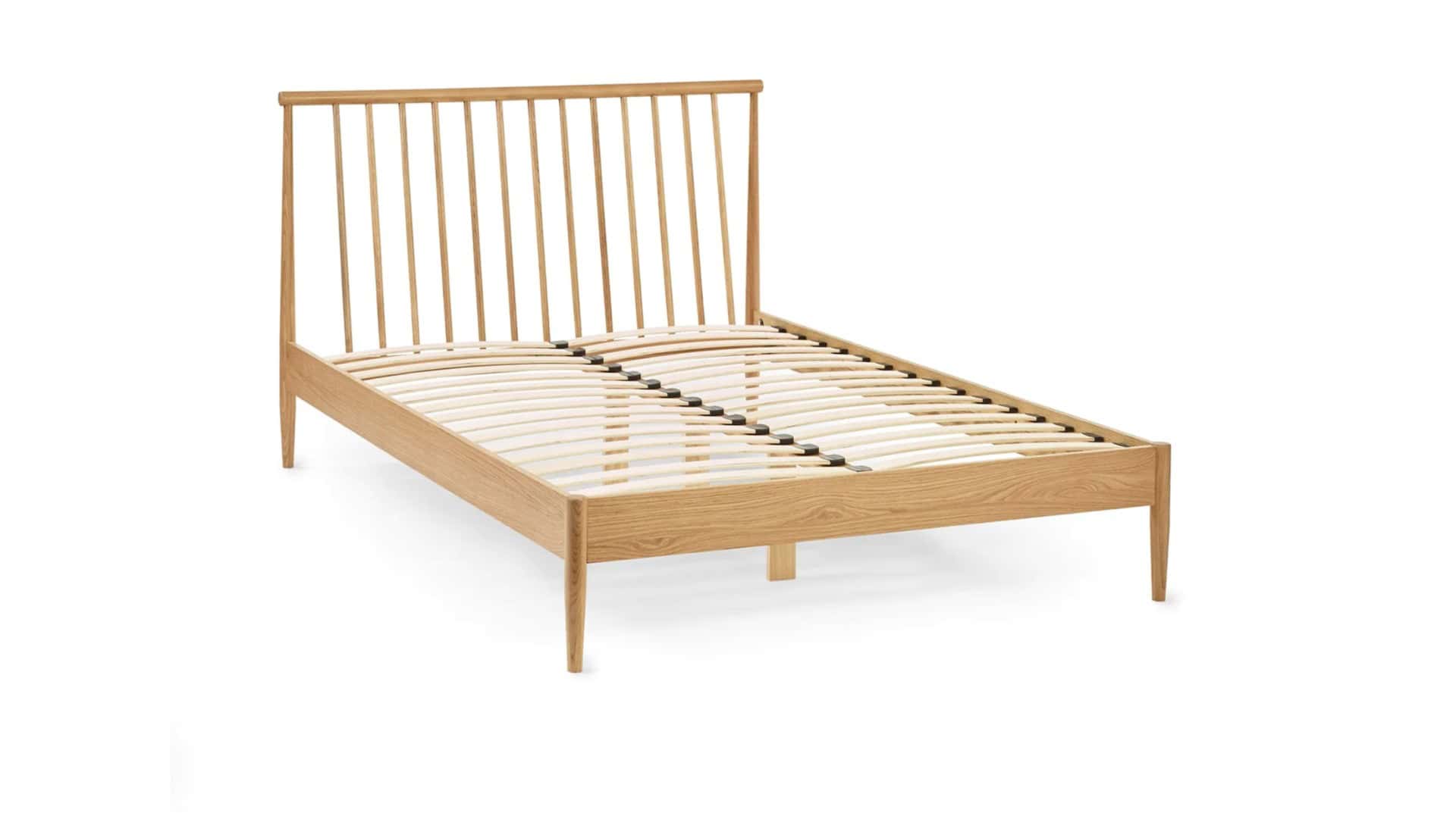 Bellarose 4ft6 Bedframe - Oak - Image 6
