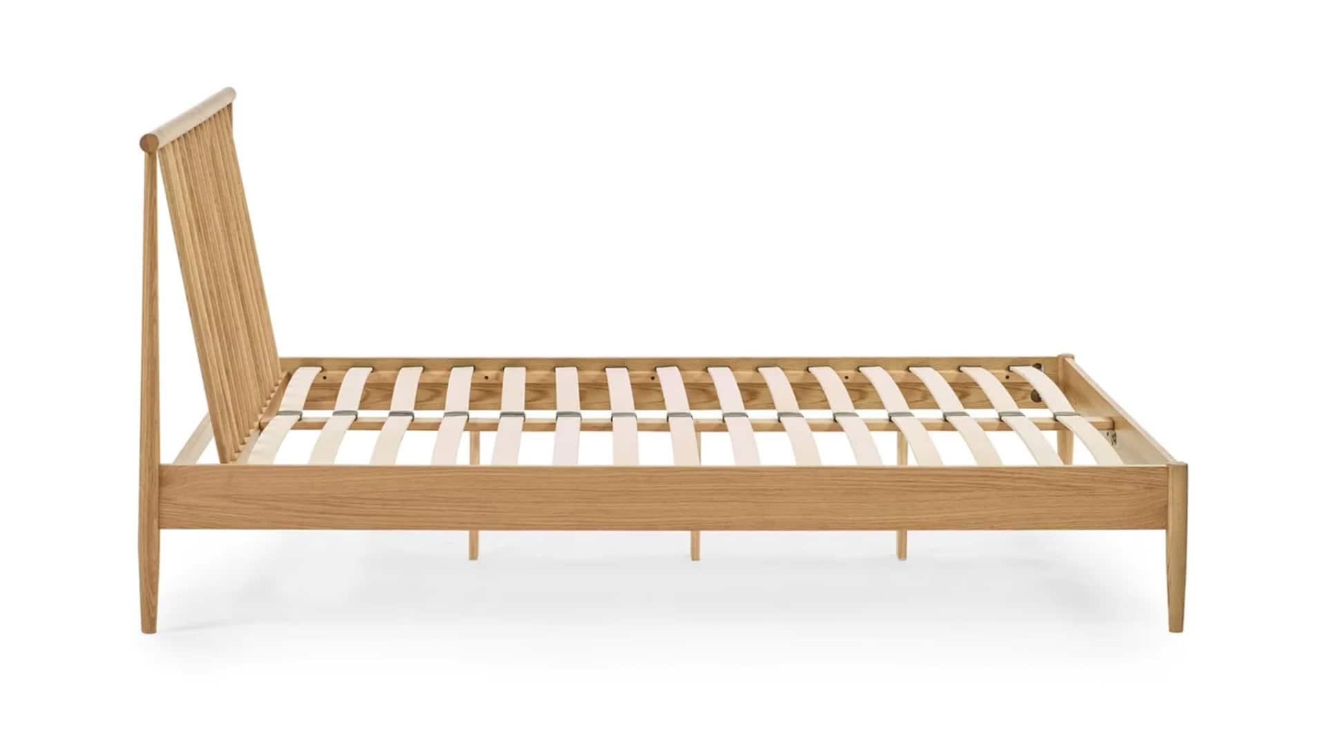 Bellarose 4ft6 Bedframe - Oak - Image 8