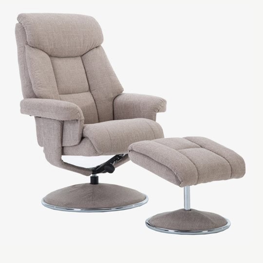 Brentwood Swivel Recliner - Lisbon Wheat | Buy Online | Beds.ie