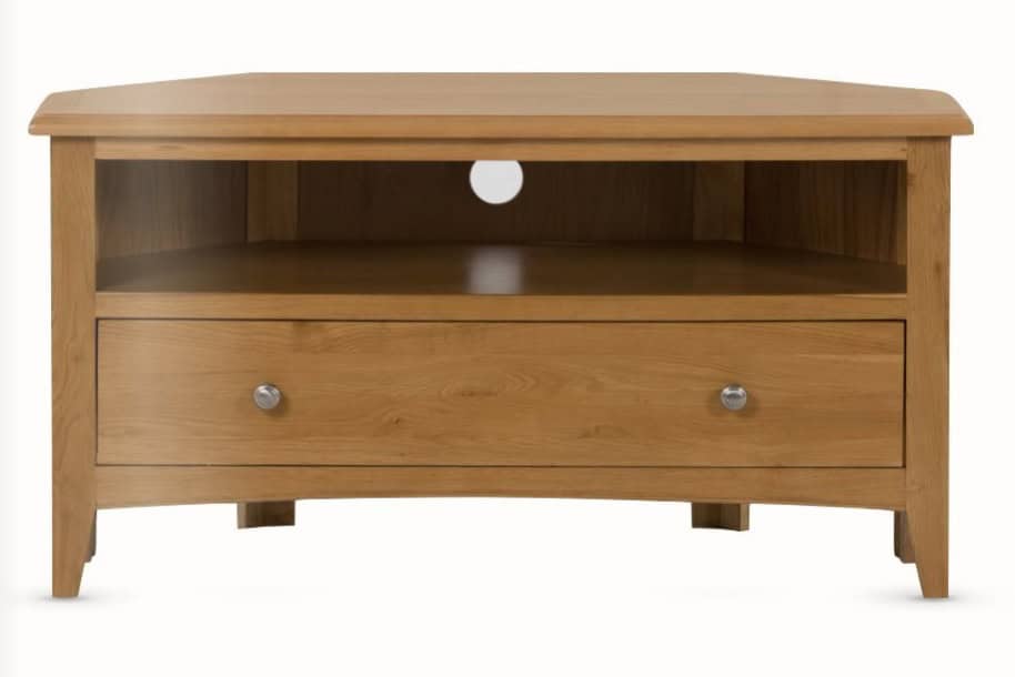 Kilkenny Oak Corner TV Unit | Buy Online | Beds.ie