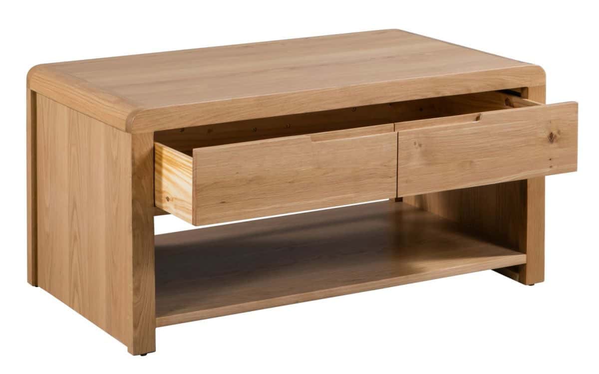 Malo Coffee Table - Waxed Oak - Image 3