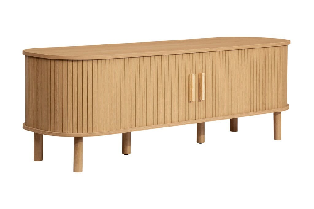 Axel Fluted TV Unit - Oak | Buy Online | Beds.ie