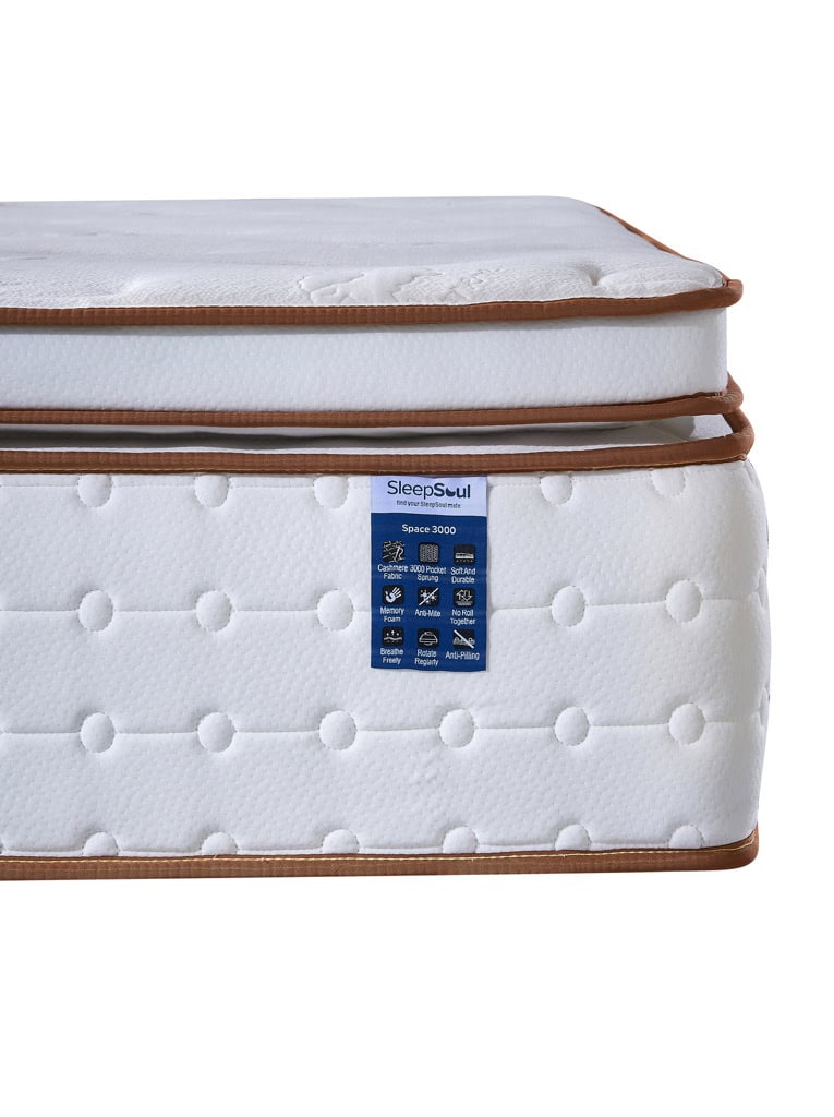 SleepSoul 6ft Space 3000 Pocket Mattress - Image 7