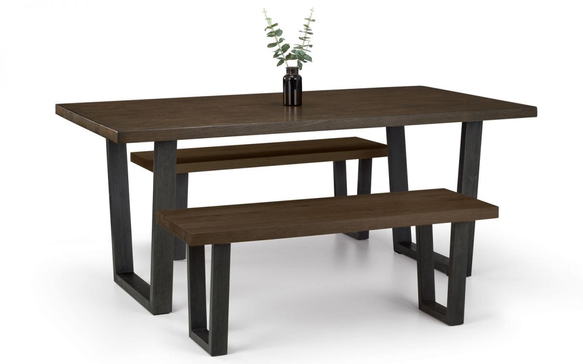 Lisbon Dining Table - Dark Oak | Buy Online | Beds.ie