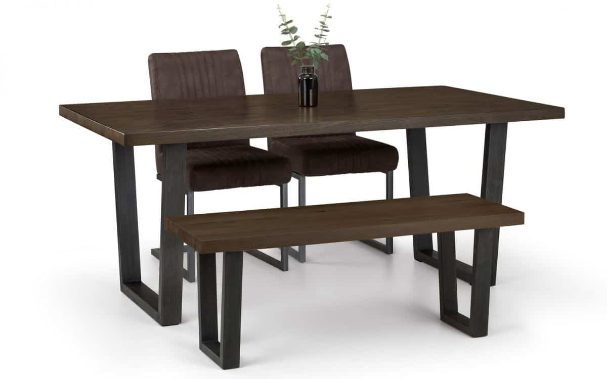 Lisbon Dining Table - Dark Oak - Image 6