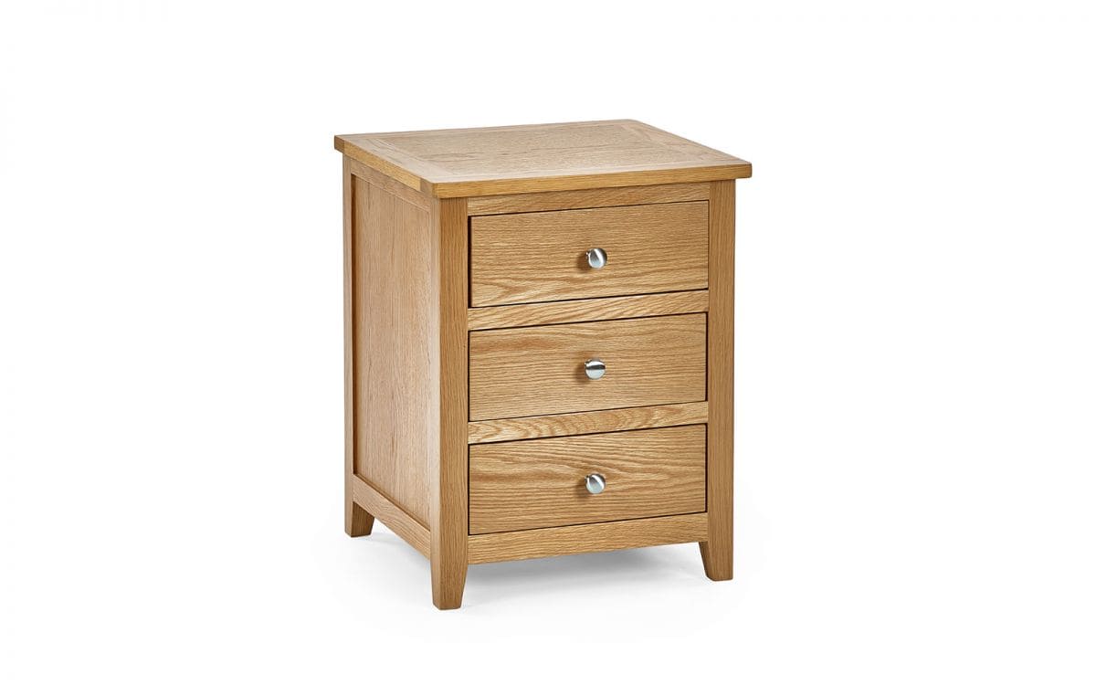Malcolm Bedside - Oak - Image 2