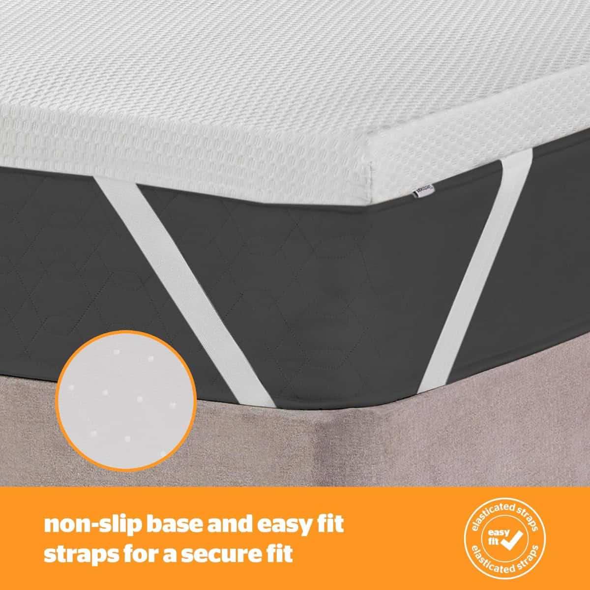 Silentnight Impress Memory Foam Mattress Topper - 5ft King Size - Image 7
