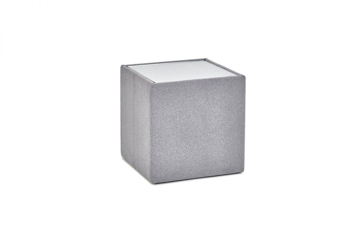 Roald Lamp Table - Grey Fabric - Image 2