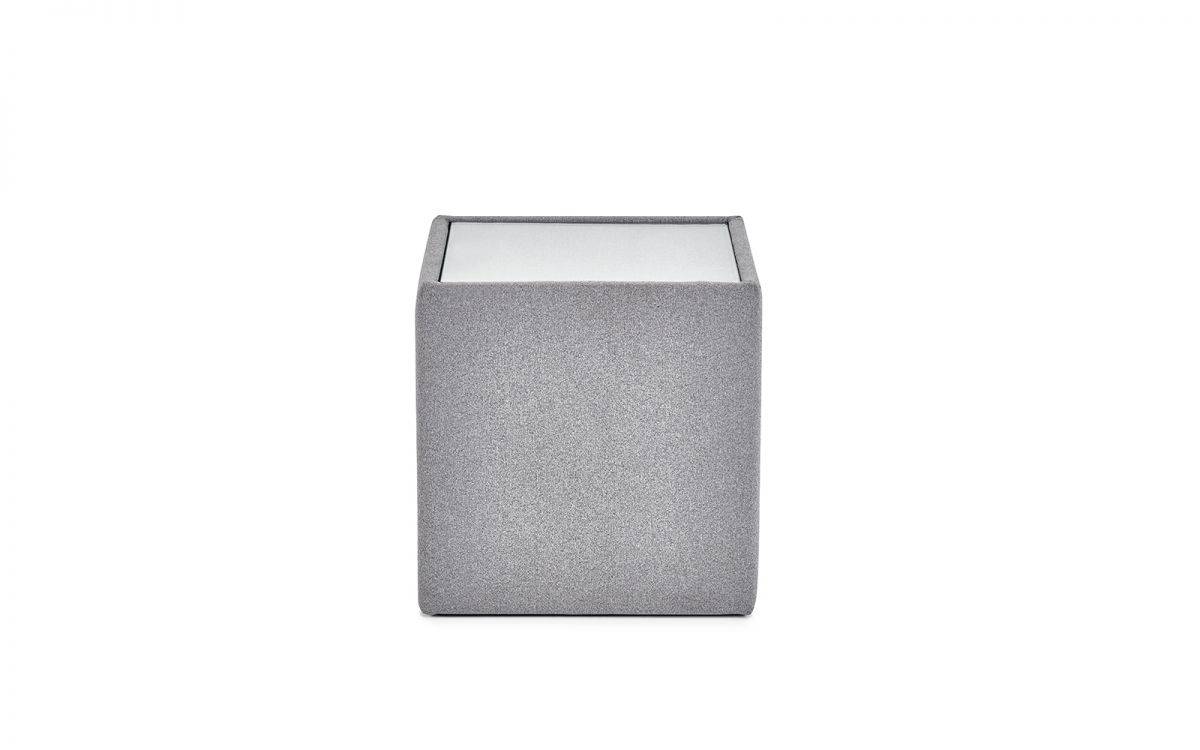 Roald Lamp Table - Grey Fabric - Image 4