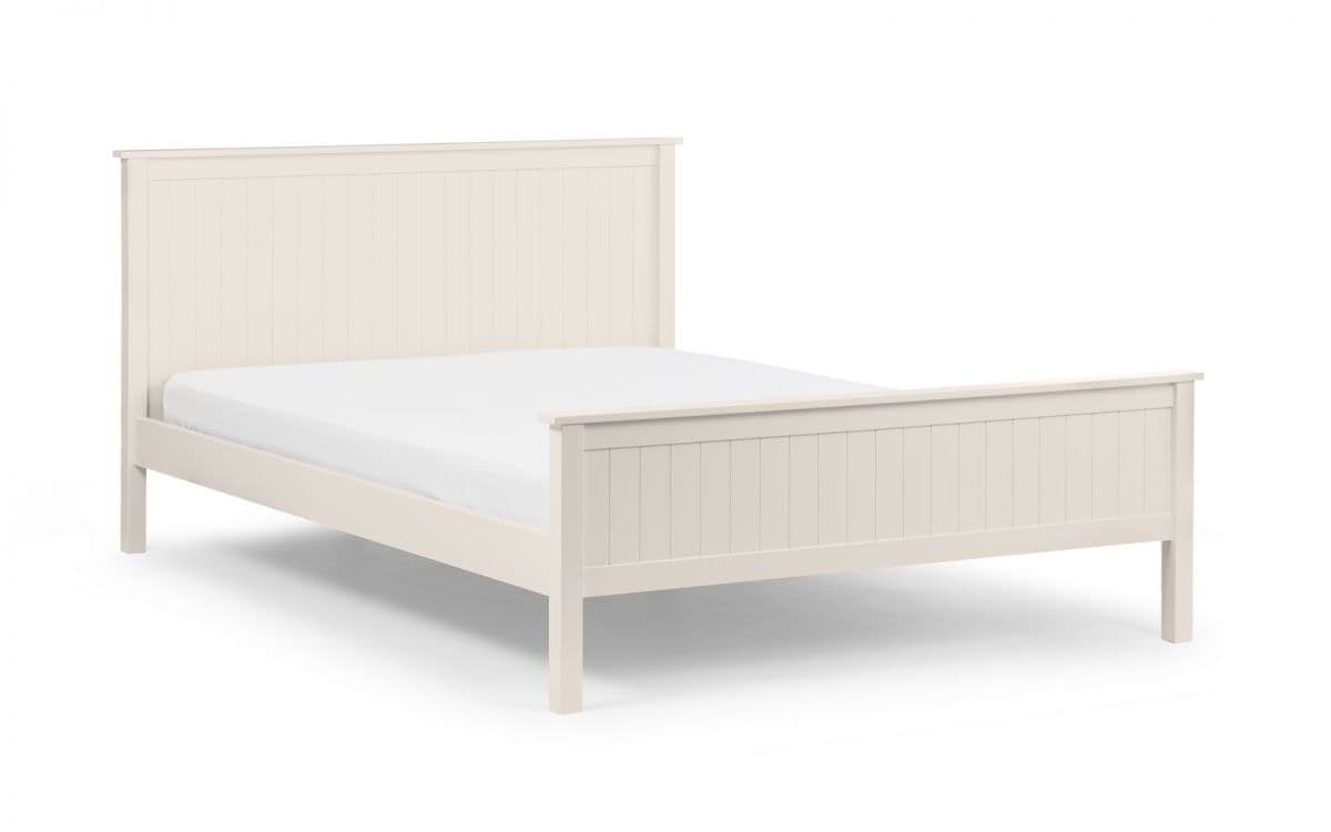 5ft Braid Bedframe - Surf White - Image 4